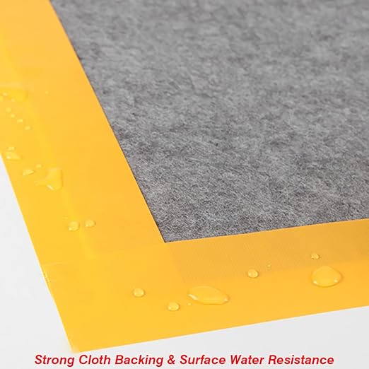 XUXU 3 Pack Yellow Duct Tape Heavy Duty Waterproof, Strong Adhesive for Indoor Outdoor Repairs, 60 Yards x 2 Inch Total