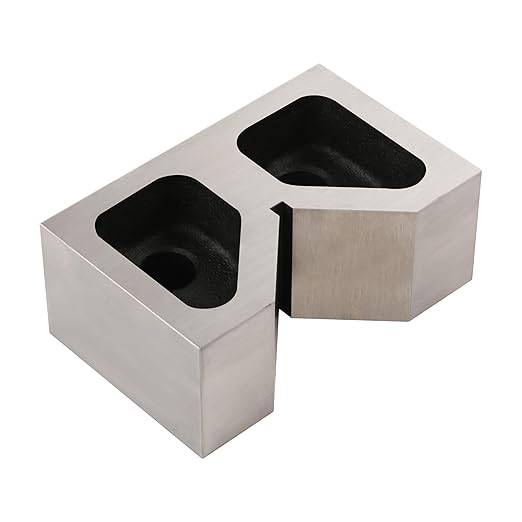 HFS(R) CAST Iron V Block Set (6 X 3-1/8 X 2-1/2 Inch),Accuracy 0.0001"