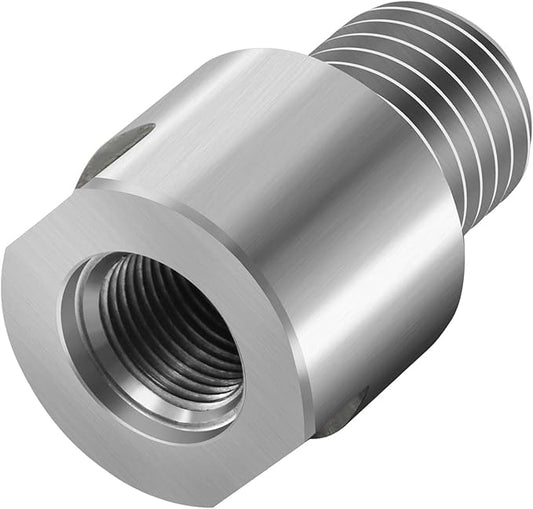 Lathe Headstock Spindle Adapter,Converts FT 3/4" x 16 to MT 1" x 8 TPI for Woodworking Lathe