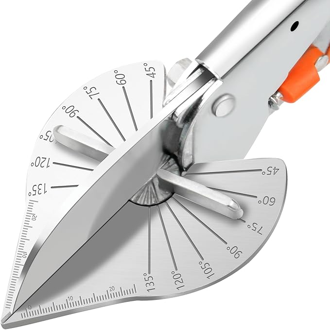 Angle Mitre Shear Cutter - Multifunctional Tool for Angular Cutting of Plastic, PVC, and Molding Trim
