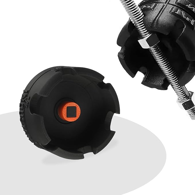 Nut Zipper Drill Attachment for Fast Nut and Bolt Removal, Nut Zipper Tool for 1/4", 3/8" and 1/2" Thread Rods, Hex Shank Nut Driver Extractor for Conduit Racks & Strut Systems