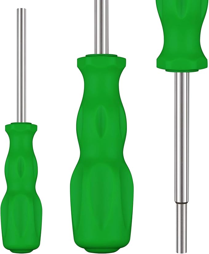 Gamebit Screwdriver Set, Security Screwdriver Bit Set 3.8mm and 4.5mm Security Screwdriver Bits Perfect fit for Virtual Boy, Opening Nintendo, Sega Consoles and Game Cartridges - Green