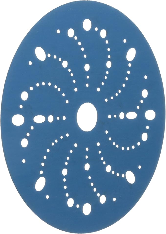 Mmm 36184 Hookit Blue Abrasive Disc Multi-hole 6 800g