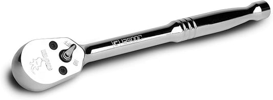 Capri Tools 1/2-Inch Drive Low Profile Ratchet, True 72-Tooth, 5-Degree Swing Arc