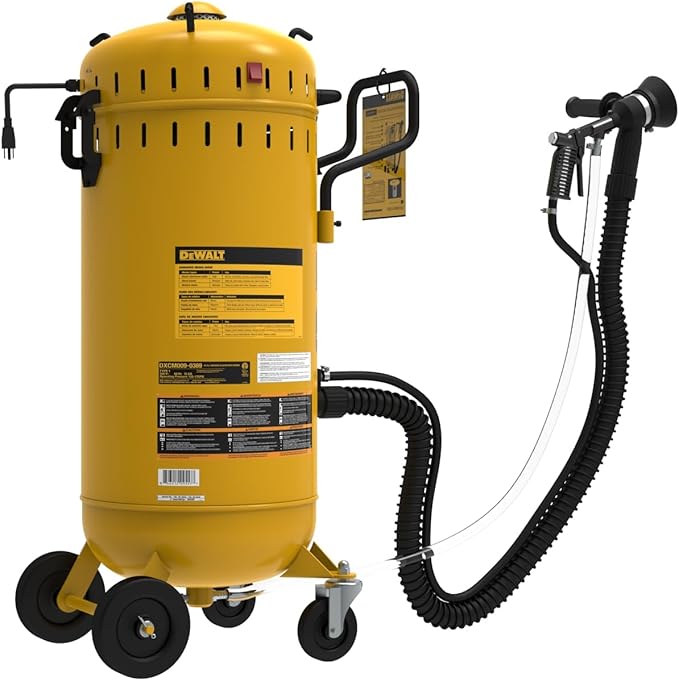 DEWALT Abrasive BlastVac for Clean, Portable Sandblasting, 120V, 5.5 ??6.5 SCFM @ 115PSI (DXCM009-0369)