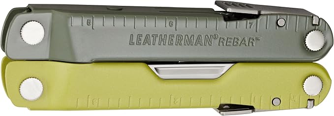 LEATHERMAN, Rebar Multitool with Premium Replaceable Wire Cutters and Saw, Mossy Slate
