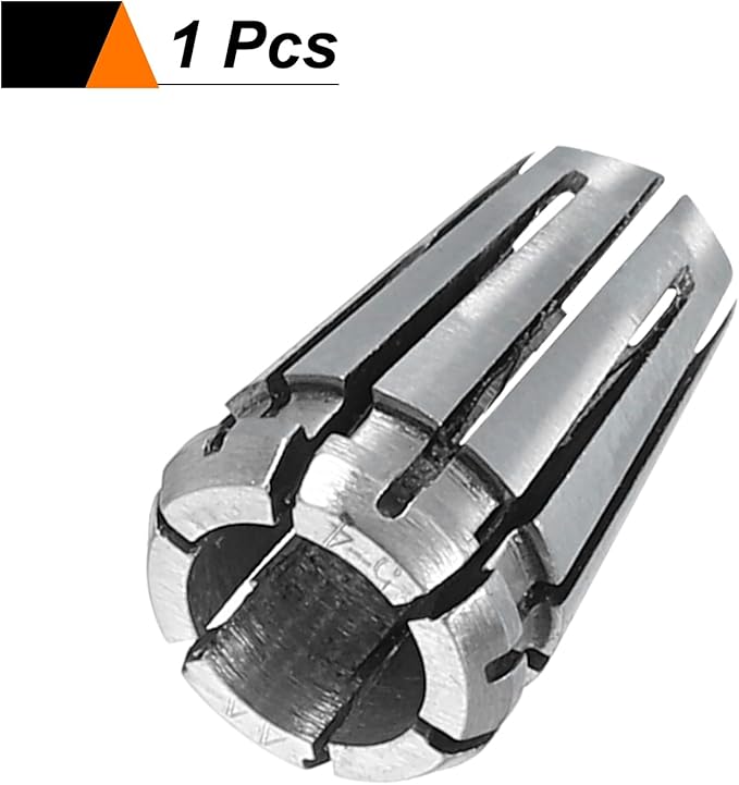 HARFINGTON Spring Collet Chuck ER8 5.5mm 65Mn Spring Steel Precision Router Collets for CNC Engraving Milling Lathe Tool
