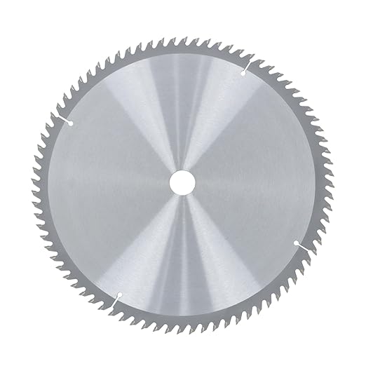 WFLNHB Alloy Woodworking Saw Blade 12 Inch 80 Tooth Circular Saw Blade with 25.44mm Arbor Hole Fit for Wood, Plywood Smooth Cutting