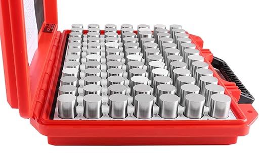 Accusize Industrial Tools 0.917''-1.000'', 84 Pcs Steel Plug Pin Gauge Set, Minus, Class Zz, M7(-)