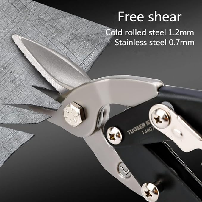 szhdxsy 10 Inch Aviation Tin Snips, industrial Snips, universal Snips,Metal Cutter Shears for Cutting Sheet Metal