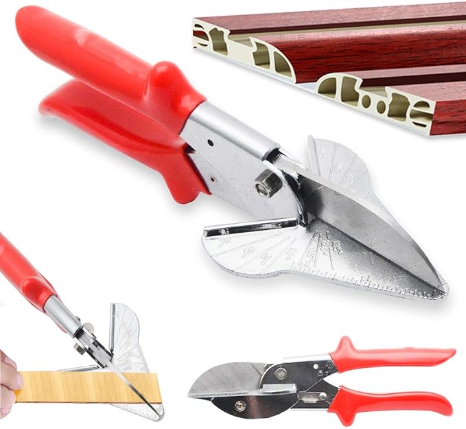 Mitre Shears MASO SK5 45-120 Degree Multi Angled Scissors Gasket Shears Anvil Cutters UPVC Trim Tube Gasket Moldings