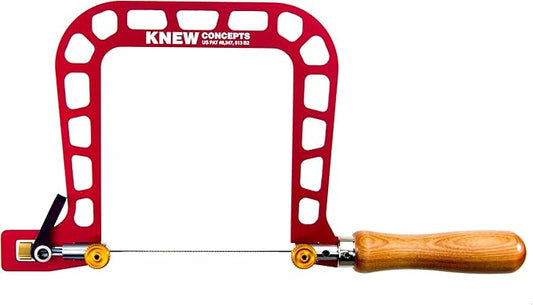 Knew Concepts 5" Woodworker Fret Saw with Lever Tension