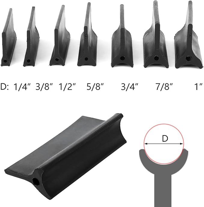 Sanding Block for Wood, 14Pcs Hand Sanding Block Set, Rubber Contour Sanding Block, Double Head Sandpaper Holder for Signs, Ceramics, Plastics, Auto Bodies and Marine Wood
