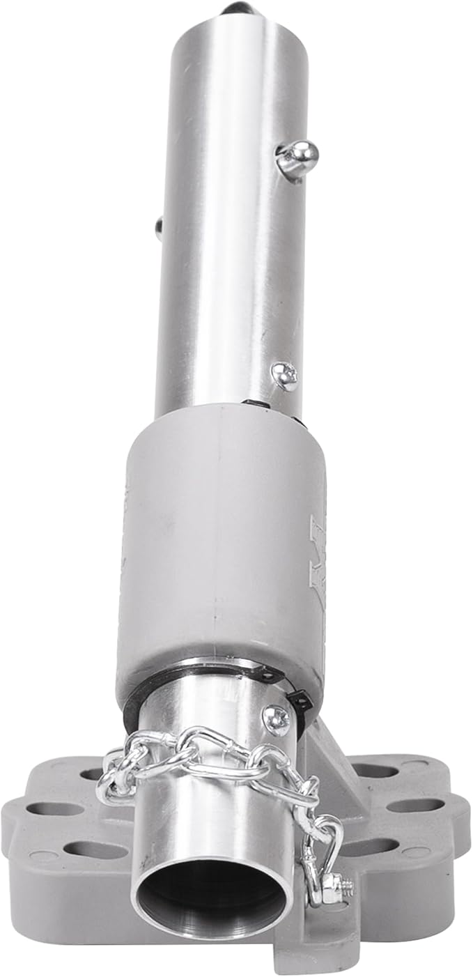 MARSHALLTOWN Eliminator Composite Adapter, Easy Control Adjustment, Concrete Bull Float Bracket, RED705050