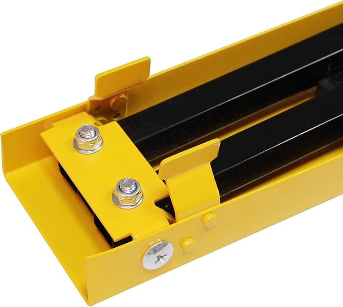 Forup Portable Folding Sawhorse, Heavy Duty Twin Pack, 275 lb Weight Capacity Each 2 Pack (Yellow)