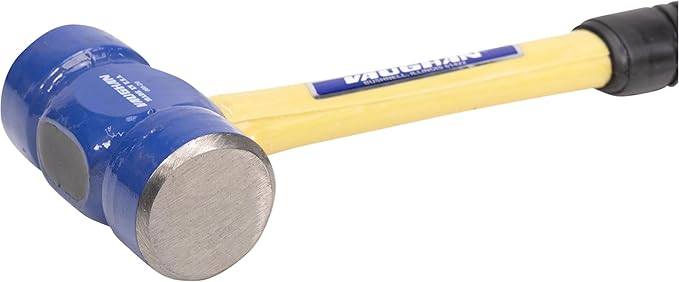 VAUGHAN Lineman's Hammer, Farrier's Turning Hammer, Made In The USA, Fiberglass Handle, L36F, VN17512