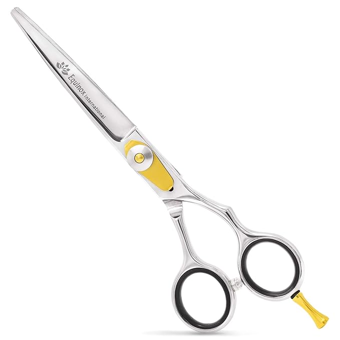 Equinox Razor Edge Series Professional Hair Scissors - 6.5??Premium Japanese Stainless Steel Hair Cutting Scissors, Hair Shears, Hair Razors for Hair Cutting, Barber Accessories & Hair Salon Supplies