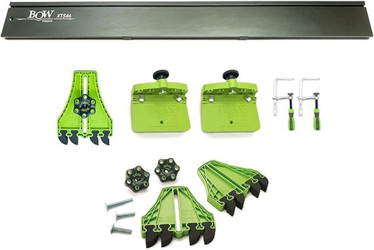 BOW Products Ultimate Jobsite Saw XTENDER & Safety Kit - Includes 46” XT XTENDER Fence, 2-XT1 Support Feeds, 2-XT2 T-Track Clamps, FP4 FencePRO Featherboards, and FP5 Portable Saw Featherboard
