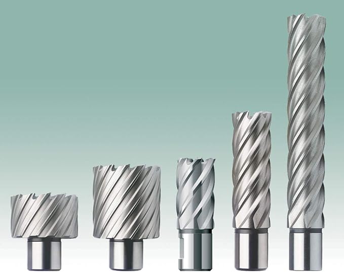 CS Unitec 6-1-630 15/16" x 6" High-Speed Steel Unibroach Annular Cutter 15/16" Cutting Diameter High Speed Steel Uncoated (Bright) Coating Cut Cutting Angle 6" Flute