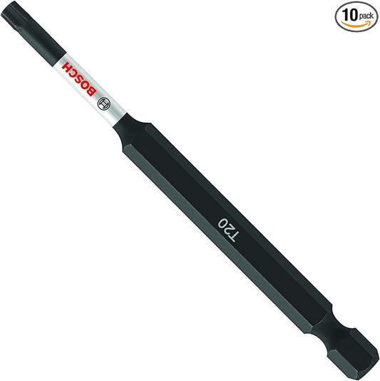 BOSCH ITT2035B 10-Pack 3-1/2 In. Torx #20 Impact Tough Screwdriving Power Bits