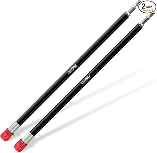 2Pcs 12??Impact Screwdriver Bit Holders Extra Long, Magnetic Extension Quick-Change Socket Drill Bit Holder Cr-V Steel Hex Shank Quick Release Drill Bit Guide