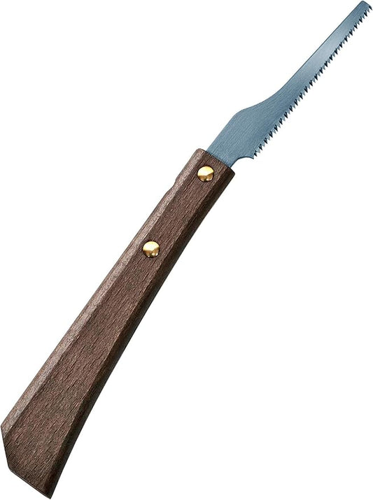 Mini Hand Saw 2.4" for Hobby & Crafts - Precision Japanese Pull Saw for Wood, Plastic, PVC - Razor Sharp Japanese Steel Blade & Wood Handle - Made in Japan
