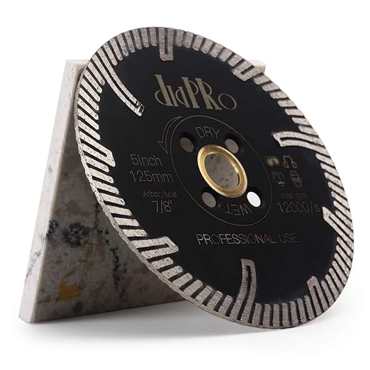 5" Granite Cutting Turbo Blade Granite Blade
