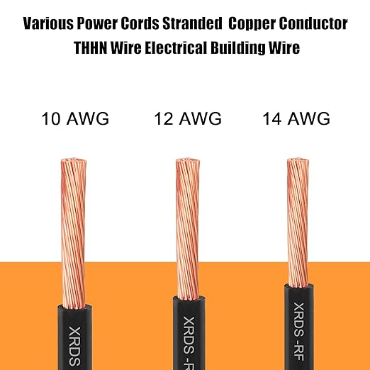 XRDS -RF 14 AWG 200FT THHN Stranded Wire ??Nylon Insulated Pure Copper Electrical Cable for DIY Projects ??Black ??600V Rated