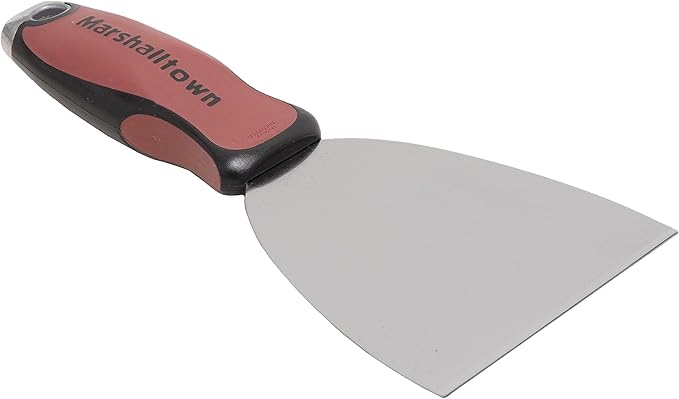 MARSHALLTOWN DuraSoft Handle Putty & Joint Knife, 127mm Length, Stainless Steel, Flex Handle w/Empact End, Joint Knife, JK884SSD