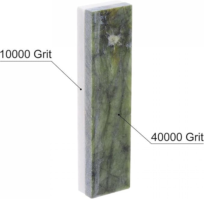 uxcell Sharpening Stones 10000/40000 Grit 2 Side Combination Whetstone Knife Sharpener Stone 100x25x12.5mm