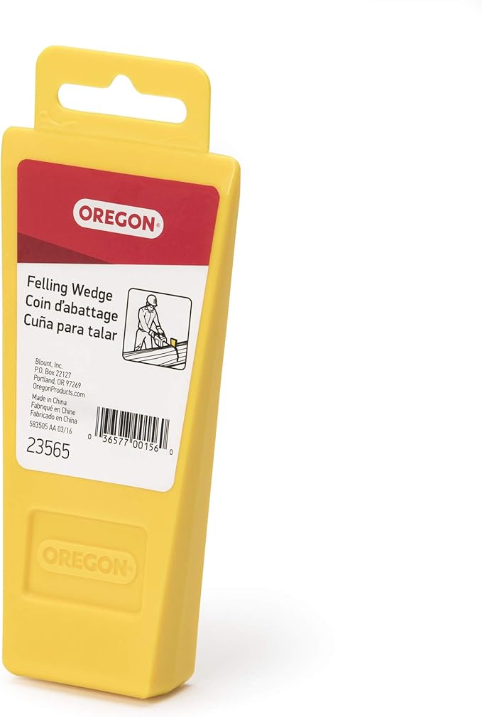 Oregon Felling Wedge 5.5 inch, Lightweight and Durable Tree Wedge for Safe Felling with Stabilizing Serrations