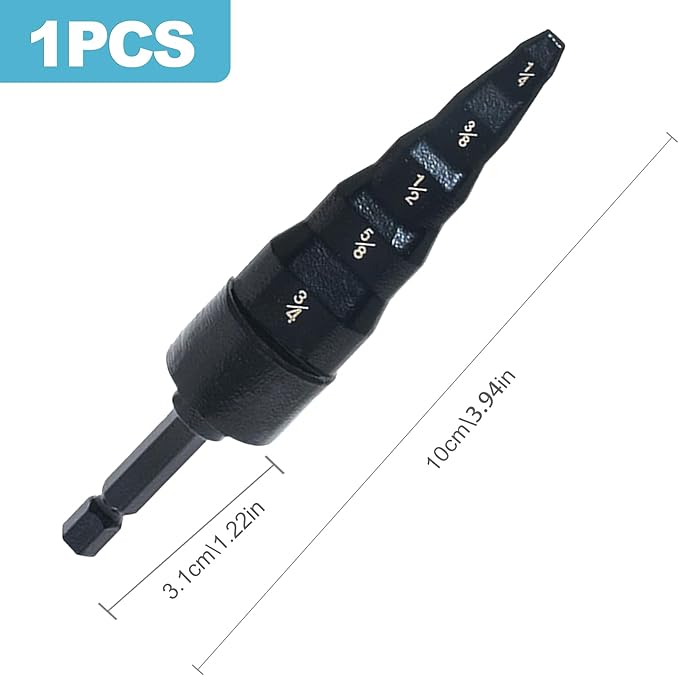 CoguZed 5-in-1 HVAC Swage Tool Kit ??Copper Pipe Expander Drill Bit Set for Swaging, Bending, & AC Refrigeration Repair Includes 5 Essential Functions