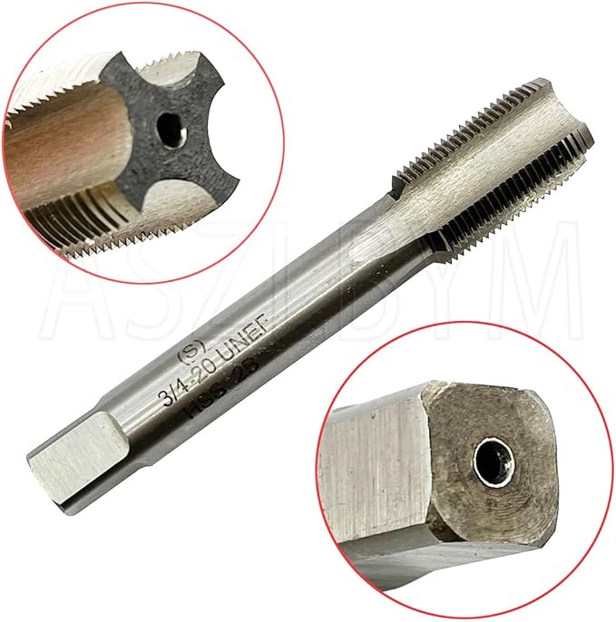 3/4-20 HSS Tap And Die Set竊?UNEF Machine Thread Tap And UNEF Round Thread Die Right Hand