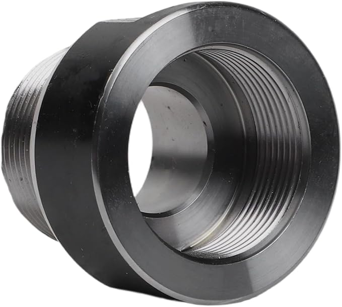 Spindle Extension Rod Thread Adapter ER11 ER16 ER20 ER25 ER32 Collet Chuck with Nut Compatible with CNC Motor Rotor for Industrial Engraving and Milling Machine Use(ER25-ER25 With Nut)