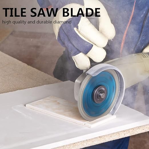 5 Pcs/Box YIJING 4.5" Mesh Thin Turbo Blade Super Thin Tile Diamond Blade for Granite Marble Ceramic Tile
