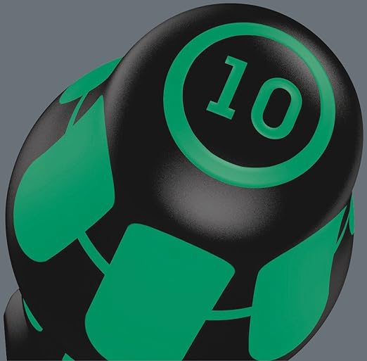 Wera 05028005001 Kraftform Plus 367 Torx Screwdriver, TX 10 Head, 3-1/8" Blade Length