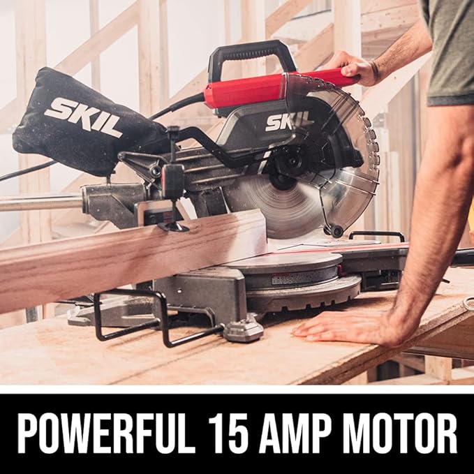 SKIL 10" Dual Bevel Sliding Compound Miter Saw-MS6305-00