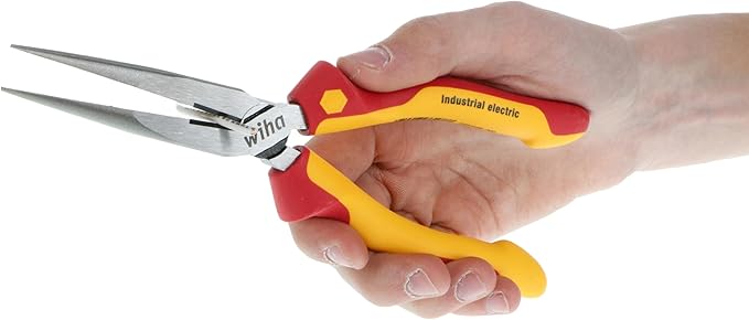 Wiha 32981 Insulated Industrial Pliers and Cutters Set, 3-Piece, 1000V VDE Tested