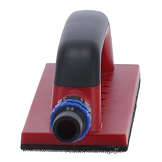 9in Dust F Ree Grinding Block Manual Dust Extraction Polishing Sander with Hook with Loop for Wood Polishing Cleaning Tool