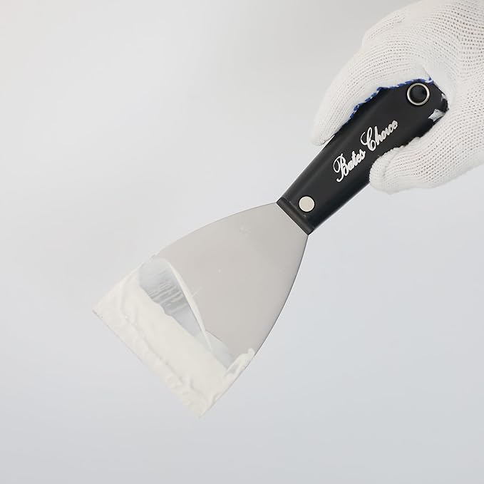 Bates 3 Inch Flexible Metal Putty Knife - Drywall Spackle Knife, Paint Scraper, Wall Scraper