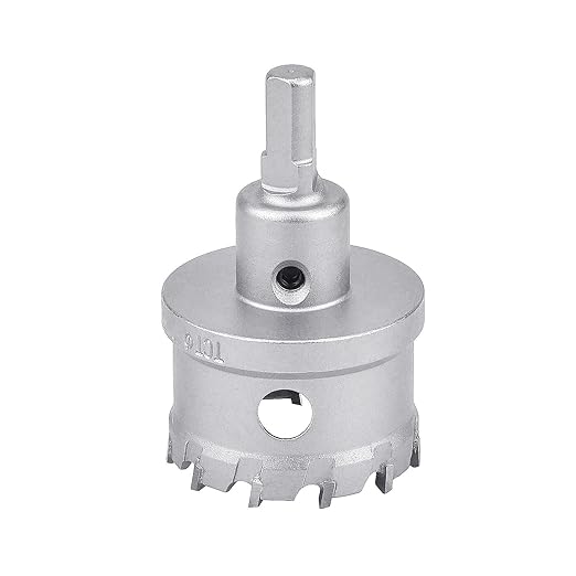 68mm (2-2/3 inch) Metal Steel Hole Saw with 2 Drill Bits, Hole Cutter for Thick Metal,Stainless Steel,Iron and Wood (68mm (2-2/3 inch))