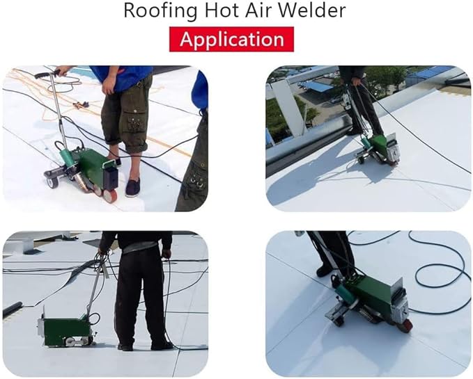 TPO PVC Roofing Welding MachineHand Held Plastic Welder