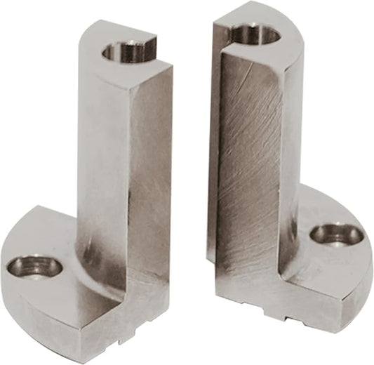 BMT-J6034 Pen Blank Jaws for Woodturning Lathe Chucks, V-grooves of the two jaws hold blanks securely, Compatible with Super NOVA 2, G3.