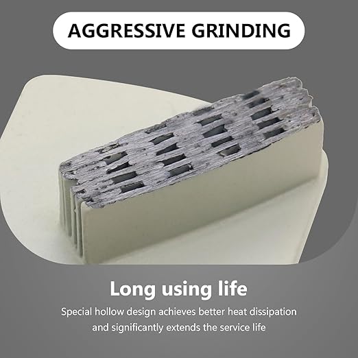 Concrete Floor Grinding Disc, Redi-Lock Metal Diamond Grinding Shoes Compatible with Husqvarna Grinders, 30/40 Grit 6S Soft Bond, 3PCS