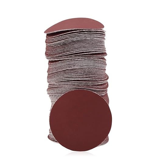 SPEEDWOX Hook and Loop Sanding Discs 100pcs 2 inch 2000 Grit Sandpaper for Sanders Drill Grinder Rotary Tools Attachment Woodworking Wood Auto, No Hole