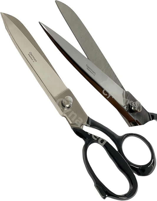 Premium Professional 10-Inch Heavy Duty Fabric Scissors ??Industrial Strength Stainless Steel Tailor Shears for Leather, Sewing, Dressmaking, Home, Office, and Artistic Use
