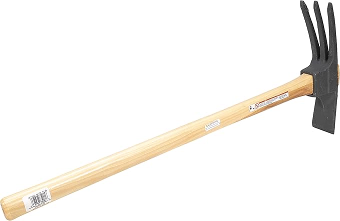 Vaughan Groundbreakers 26 Inch Handy Mattock Tiller, Ideal for Digging and Clearing, VN85201