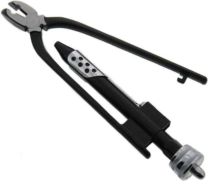 Race-Driven Safety Wire Pliers, 8" Twist Twisting Cutting Plier, Steel, 1 Piece
