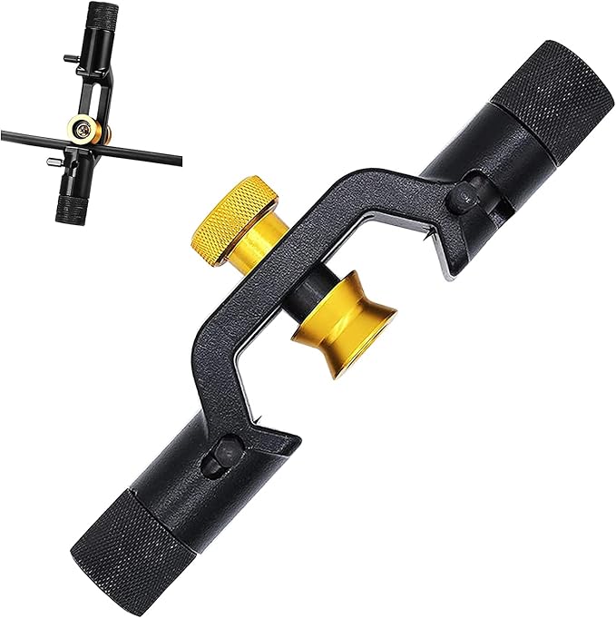 GROWORD 8-28.6MM Transverse Armoured Cable Stripper - Double Head FTTH Armored Fiber Cable Stripping Knife, Fiber Optic Slitter Tools - Coaxial Mid Span Round Cable Stripper