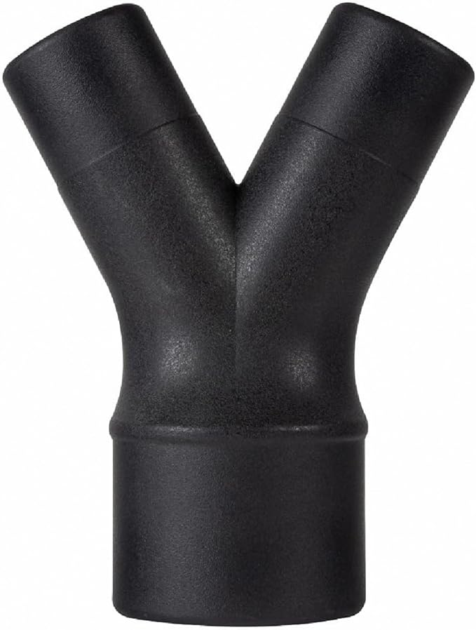 POWERTEC 70276 4-Inch to 2-1/2-Inch Dust Collection Splitter Fitting